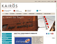 Tablet Screenshot of consorziokairos.org